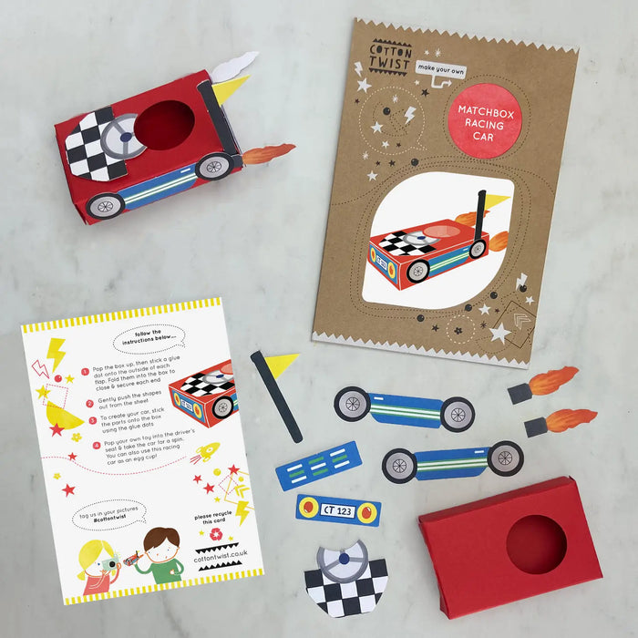 Make Your Own Matchbox Racing Car Egg Cup