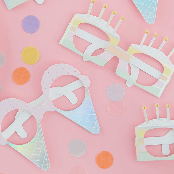 Birthday Fun Glasses - Pastel Party