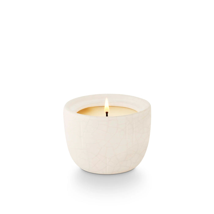 Tried & True Autumn Chestnut Ceramic Acorn Candle
