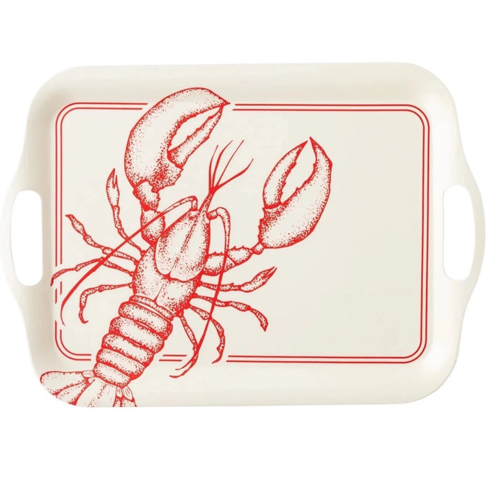 Lobster Reusable Bamboo Serving Tray