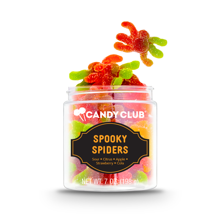 Spooky Spiders Halloween Gummy Candy
