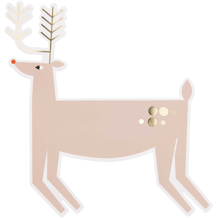 I love Christmas Reindeer Vase Cover