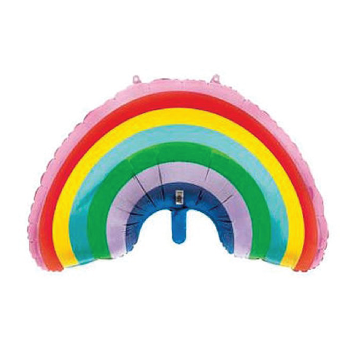 36" Rainbow Foil Balloon