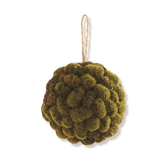 Mossy Mini Pinecone Ball Ornament