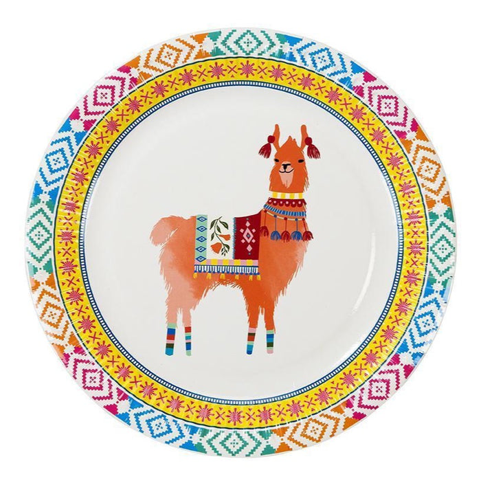 Boho Llama Dessert Paper Plates