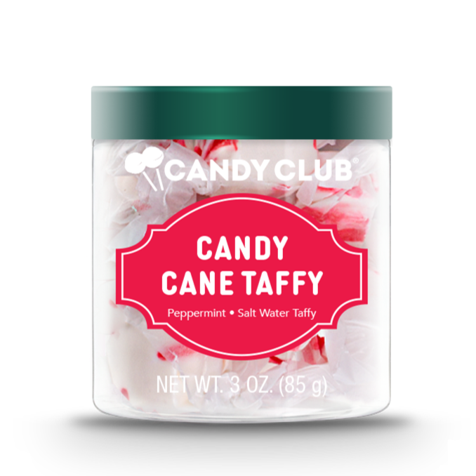 Candy Cane Taffy Holiday Candy