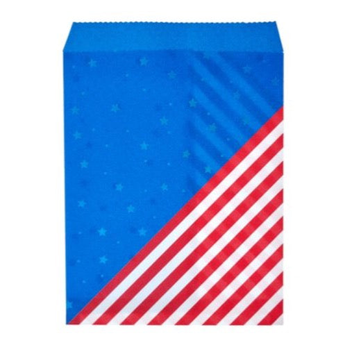 Stars & Stripes Paper Treat Bags