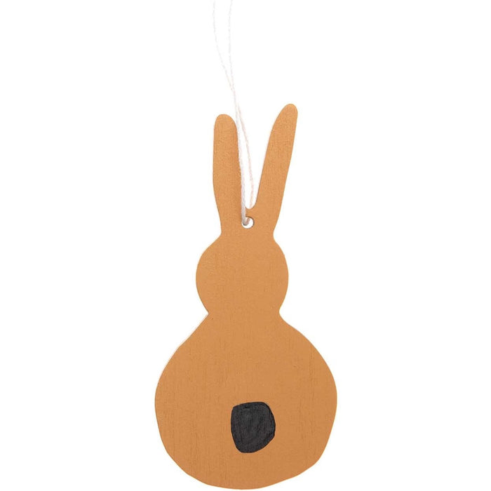 Bunny Wooden Gift Tag
