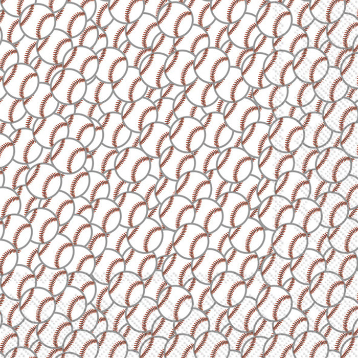 Baseball Beverage Napkins