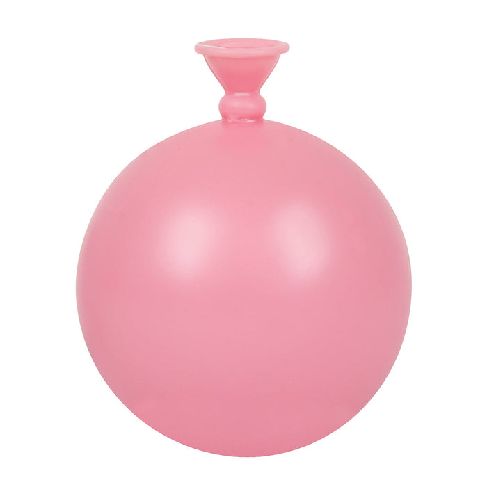 Matte Lovely Pink Sphere Balloon Weight