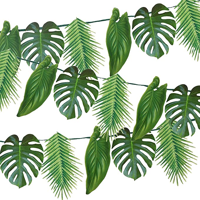 Tropical Palm Leaf Garland