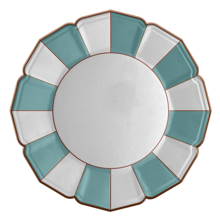 Teal Candy Dinner Plates