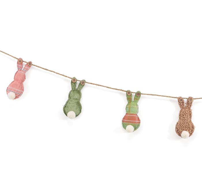 Fabric Bunnies Garland