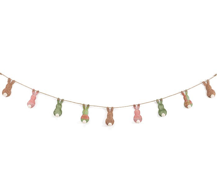 Fabric Bunnies Garland