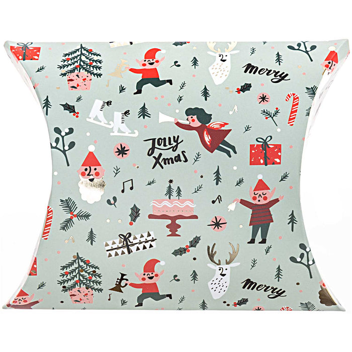 Bright Jolly Holiday Gift Boxes