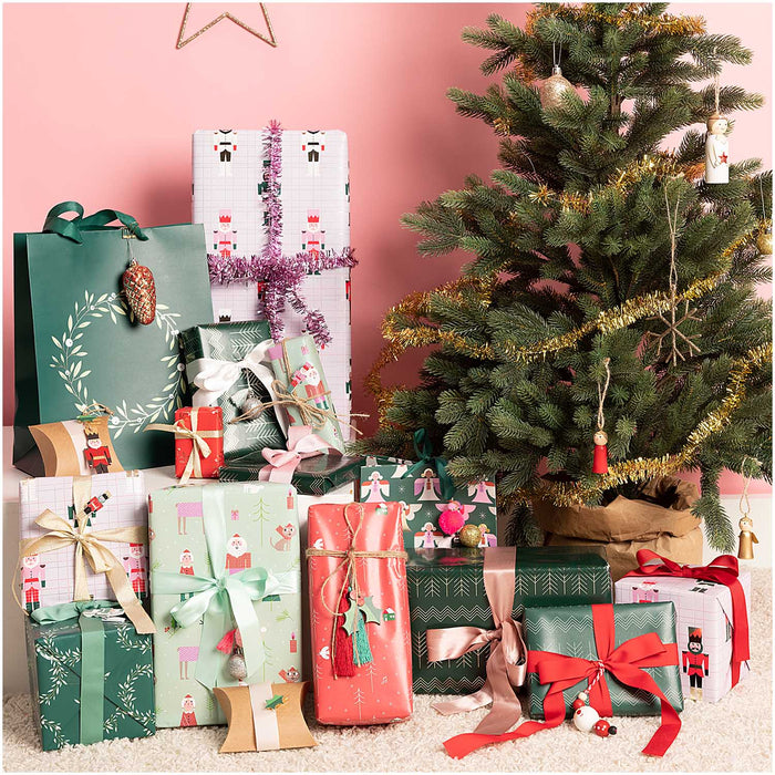 Pink Nutcracker Wrapping Paper