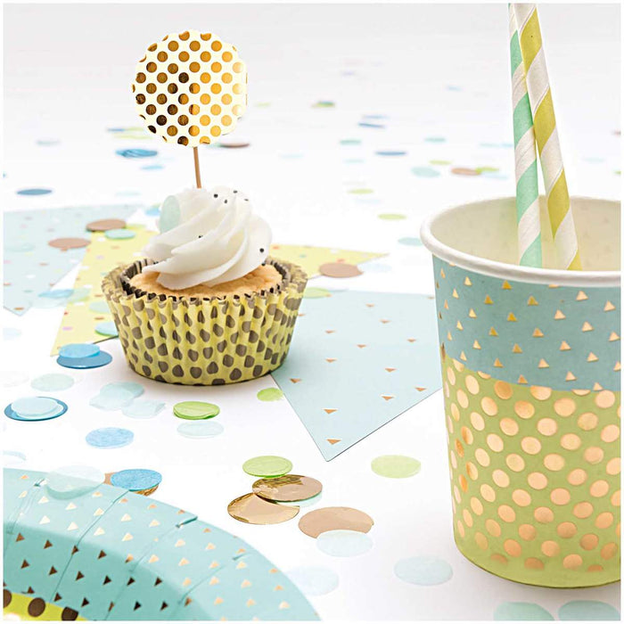 Scalloped Cupcake Toppers