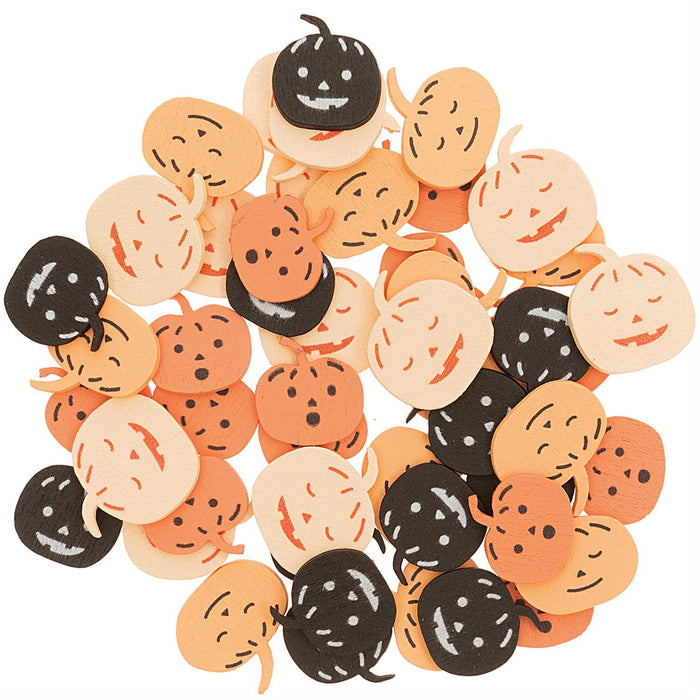 Pumpkin Wooden Confetti