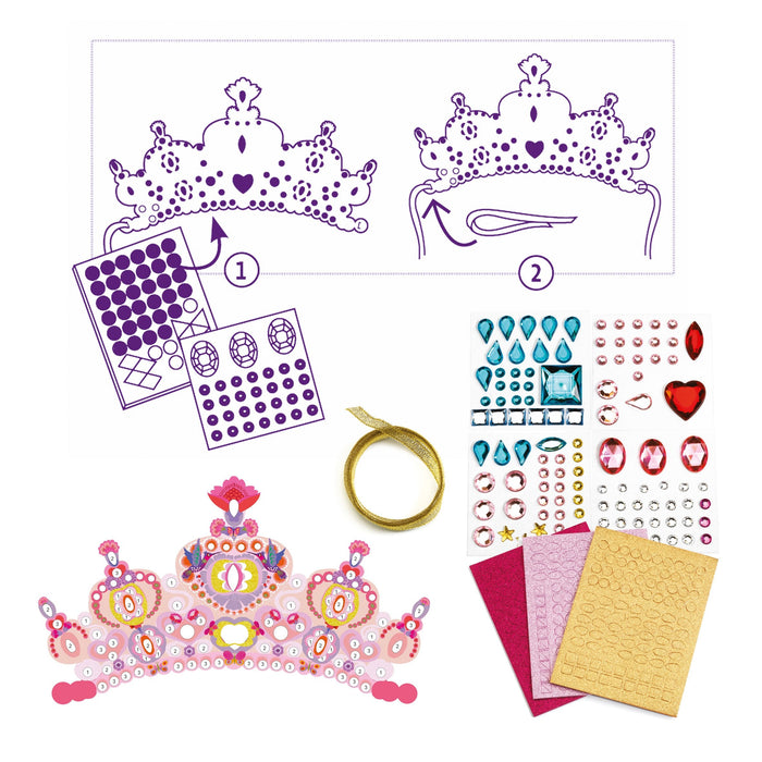 Like a Princess DIY Mosaic Tiaras Craft Kit