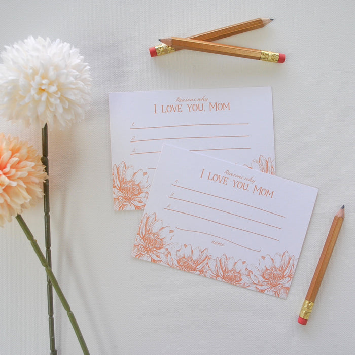 Mother's Day Place Cards