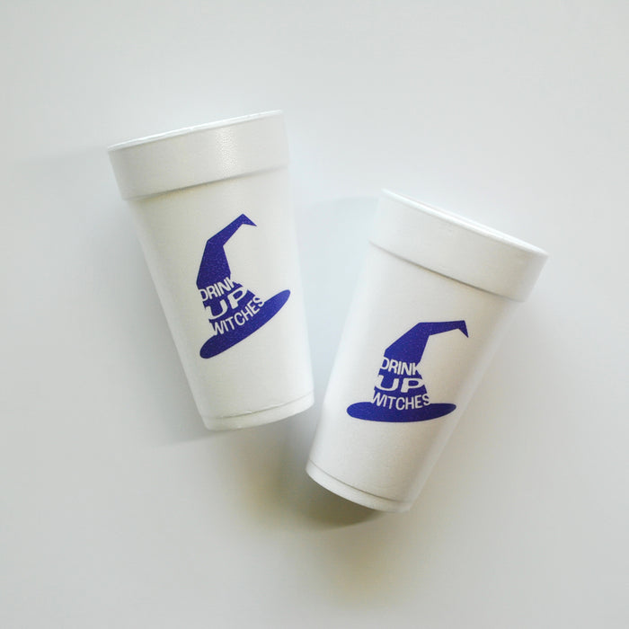 Drink Up Witches 20oz. Foam Cups | 10 pack