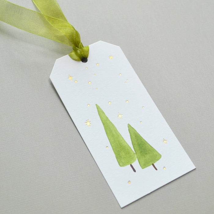 Star Tree Tag Trees & Stars Gift Tag– Gatherings by CP