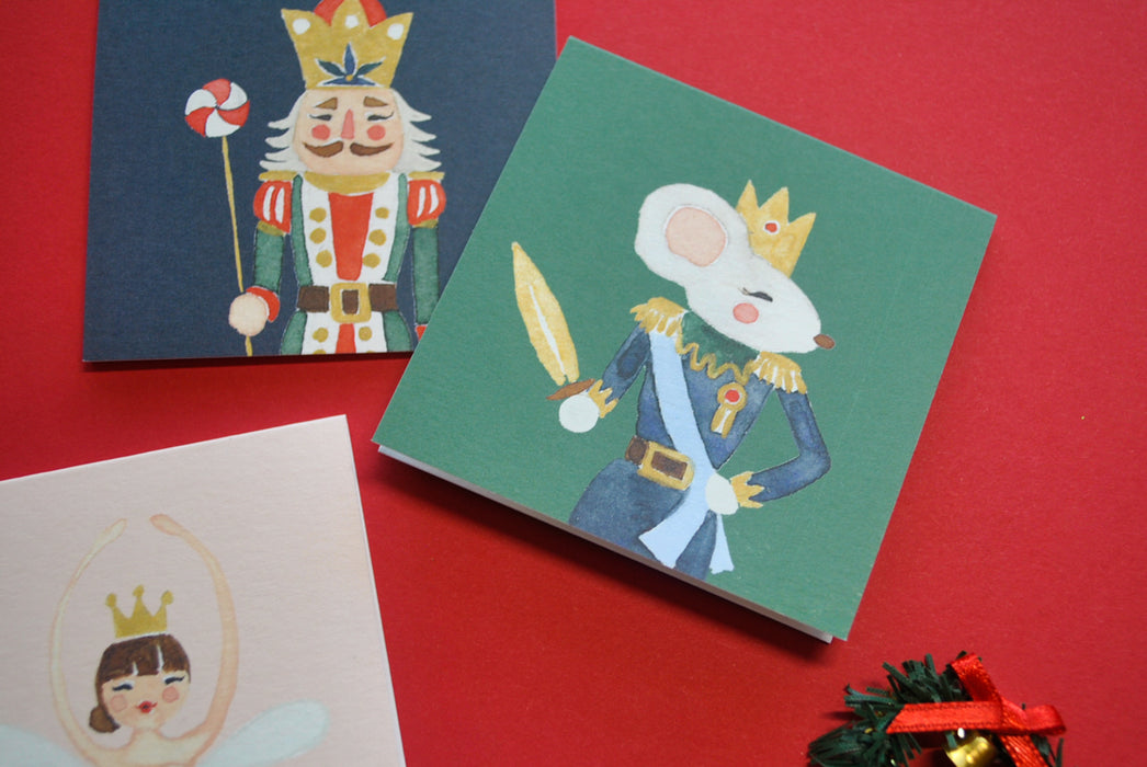 Nutcracker Folded Cards