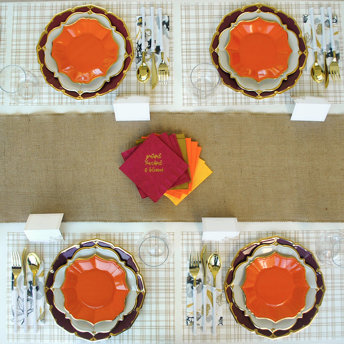 Thanksgiving Harvest Party - 8 Place Settings