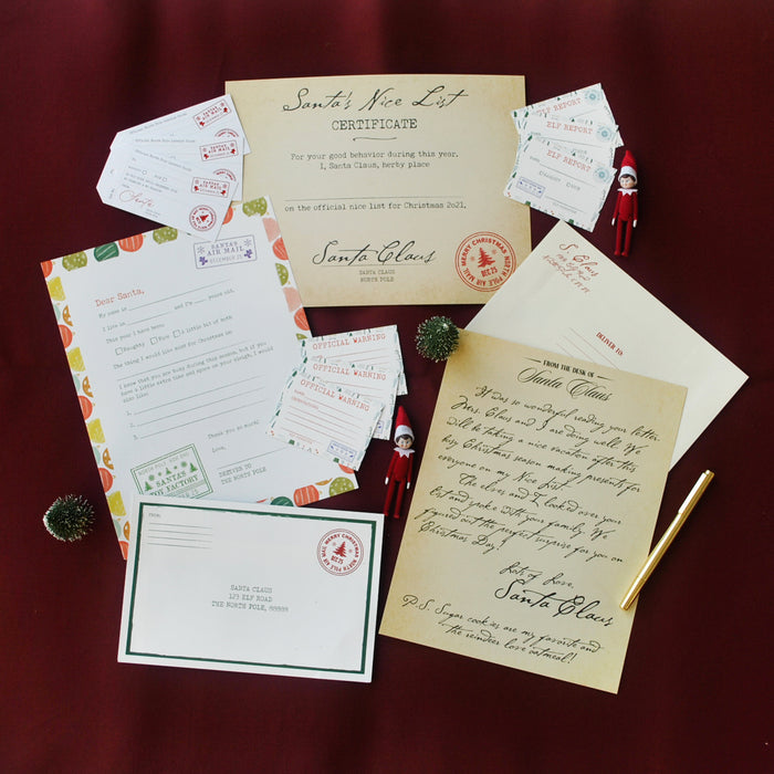 Santa Letter Kit