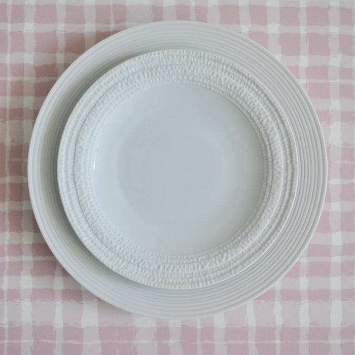 Pink Gingham Pattern Paper Placemats