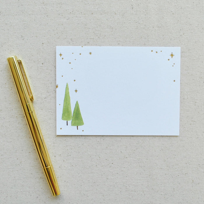 Christmas Trees Notecards