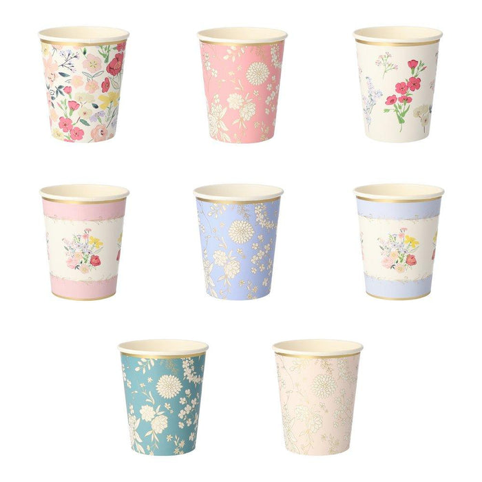 English Garden Paper Cups