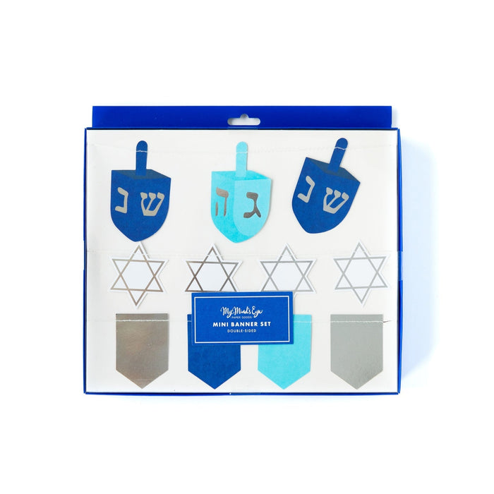 Hanukkah Mini Banner Set