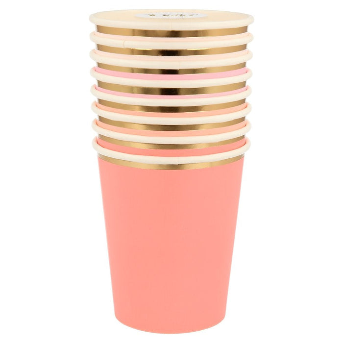 Pink Tone Paper Cups