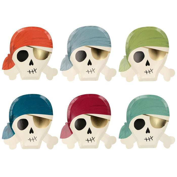 Pirate Dessert Paper Plates