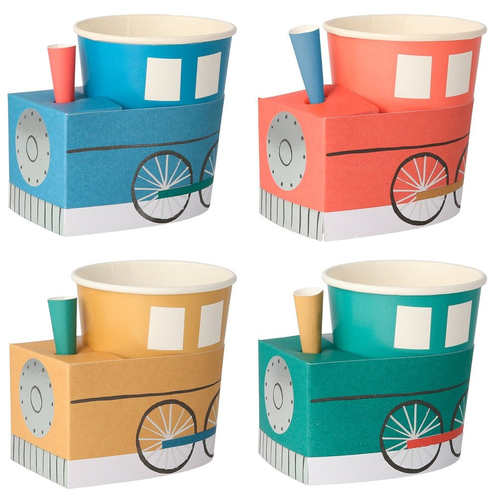 Train Paper Cups Gatherings by CP