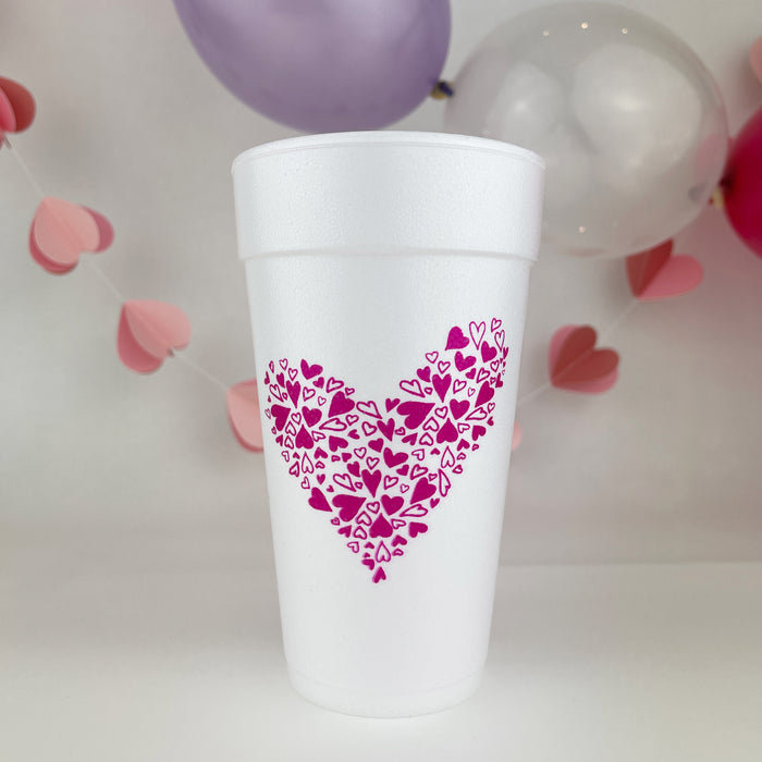 Sweetheart 20oz. Foam Cups | 10 pack