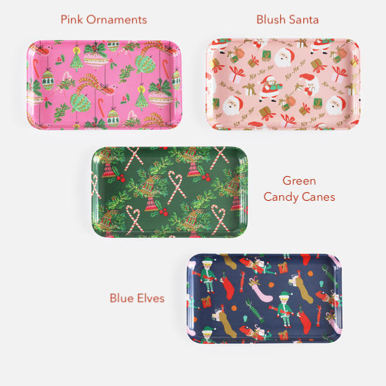 Christmas Rectangular Tray
