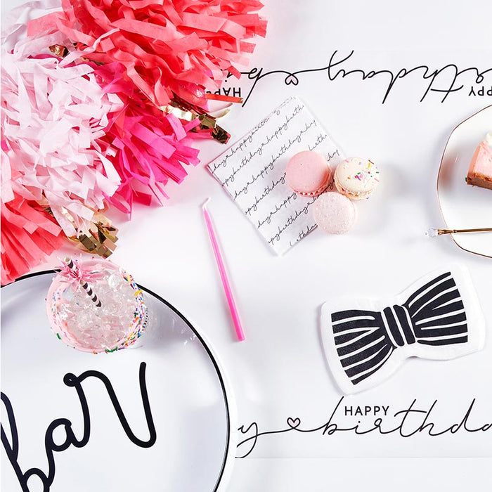 Bow Beverage Napkins