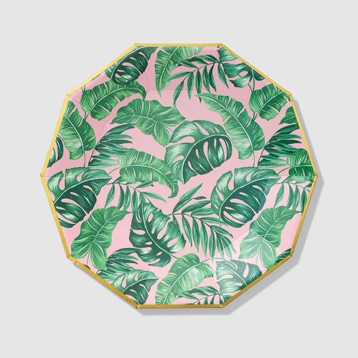 Palm Leaf Dinner Paper Plates