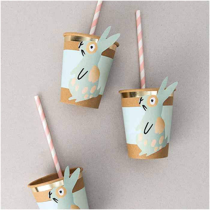 Mint Bunny Cup Sleeves