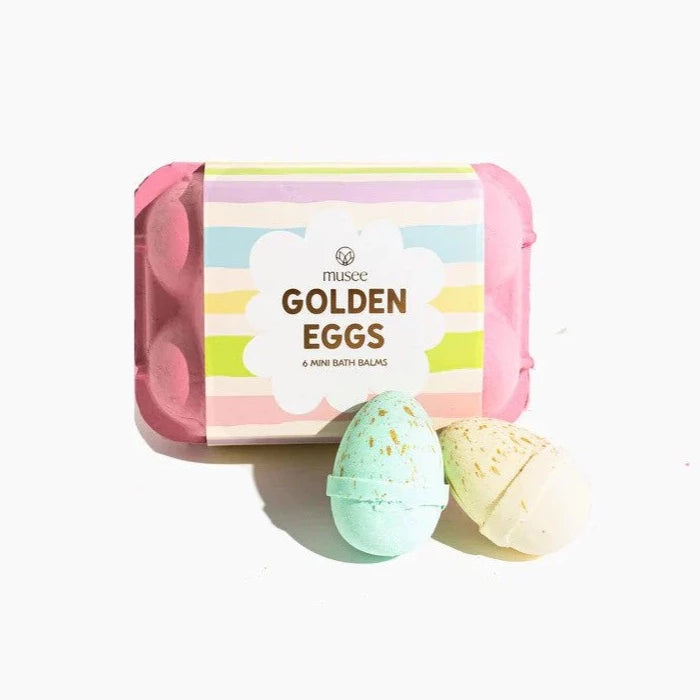 Pink Golden Egg Bath Bombs