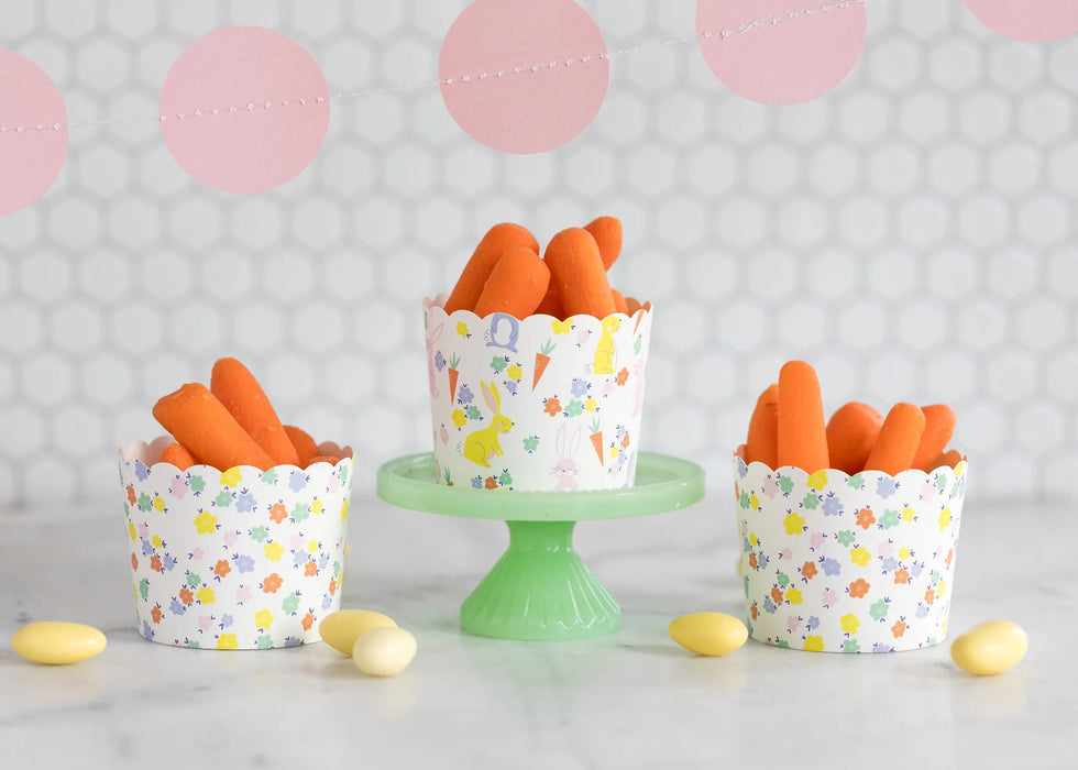 Bunnies and Flowers  Food Cups