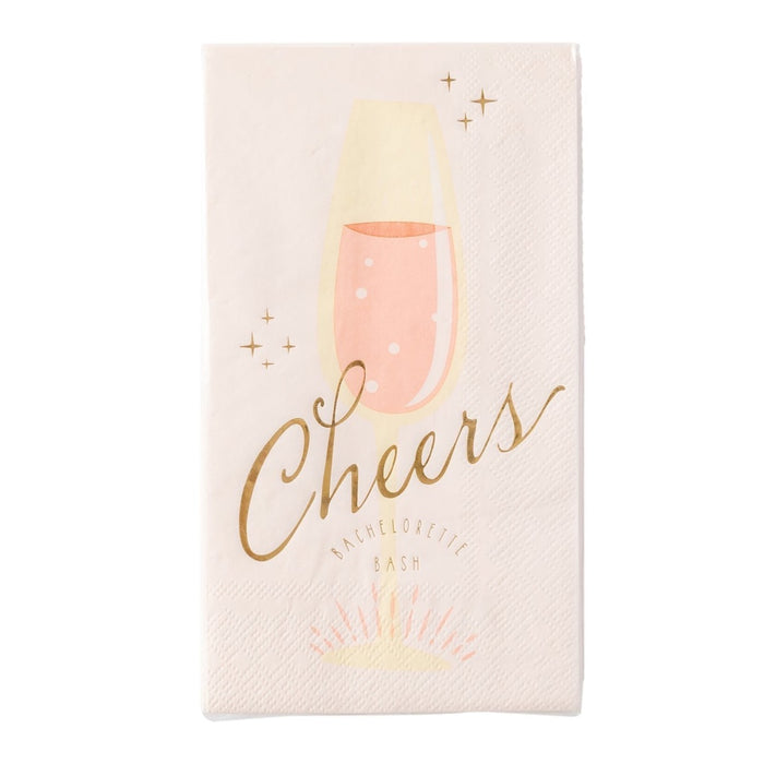 Cheers Bachelorette Guest Towels