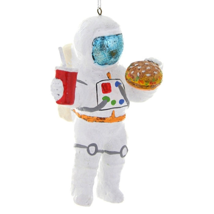 Galactic Spaceman with Junk Food Ornament