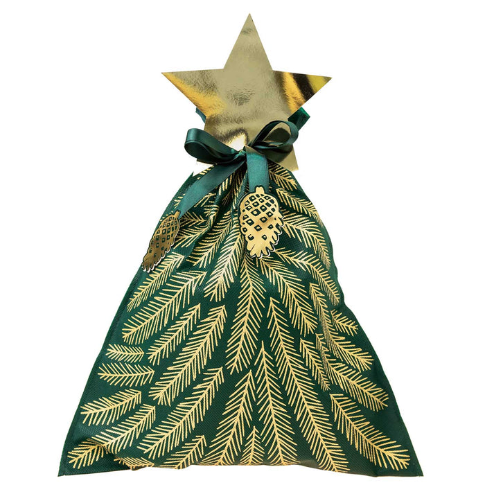 Large Christmas Tree with Star Gift Bag
