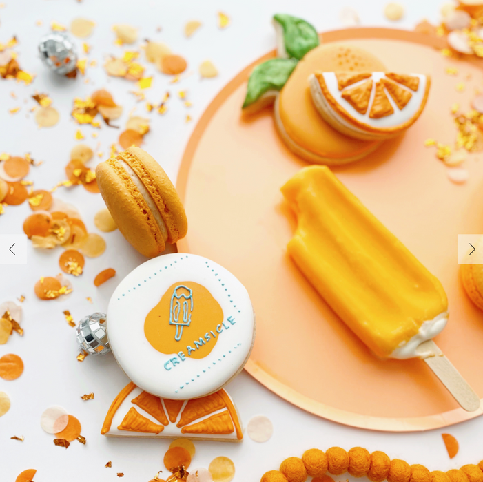 Creamsicle Orange Artisan Confetti