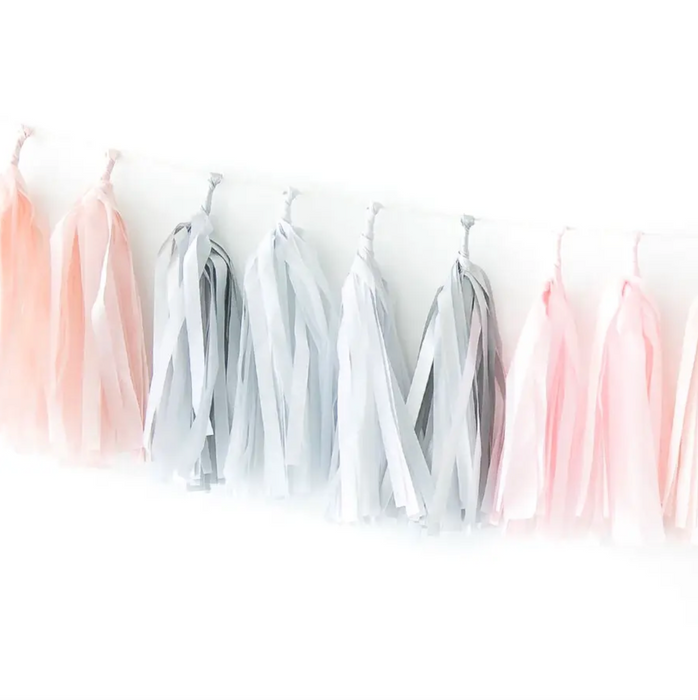 Pink Quartz Tassel Garland Kit