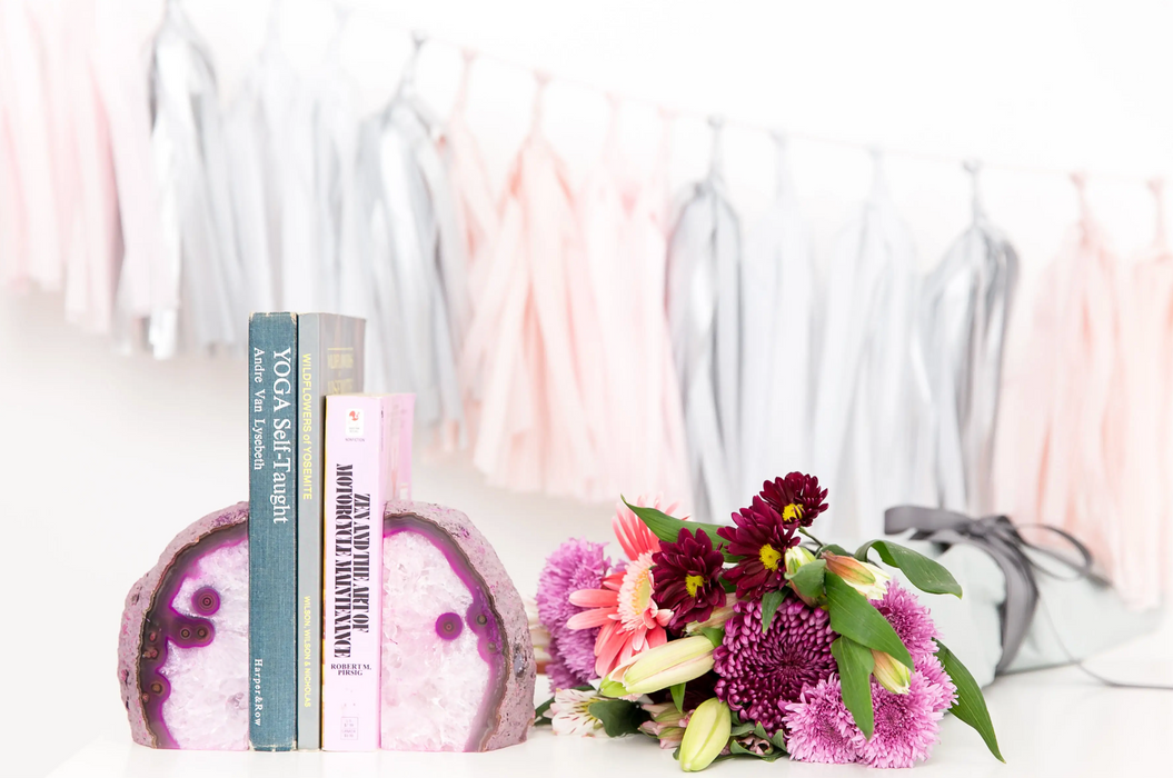 Pink Quartz Tassel Garland Kit