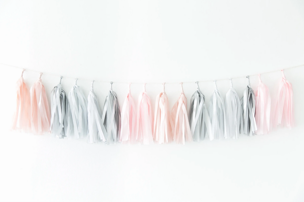 Pink Quartz Tassel Garland Kit